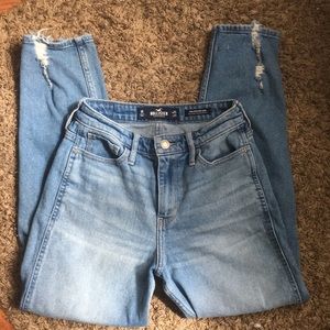 Hollister high-rise mom jeans